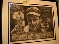 Boston Red Sox 1986 HOF - Bobby Doerr Print