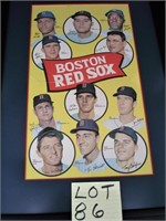 Vintage Red Sox Autograph Picture