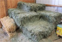 Approx (20) Small Bales Grass Hay & (2) Straw Bales