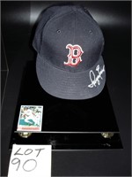 Boston Red Sox Dwight Evans Autographed Cap