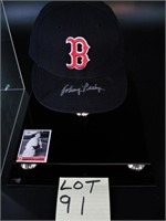 Johnny Pesky Autographed Baseball Cap
