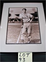 Stan Musial Autograph Picture