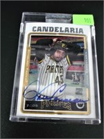 2 Pirates Autographed Baseball Cards COA'S
