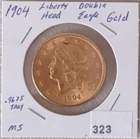 03/17/22 Coins, Currency, Gold, Silver & Jewelry