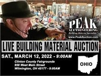 Wilminton March 12 Peak Building Material Auction