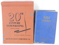 20th Century Typewriting & 1940 BMI Hymnal