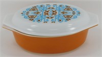 * Pyrex Navajo Pattern Casserole Dish -