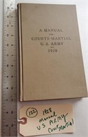Court Martial Manual US ARMY 1928