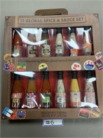 12 Global spice and sauce set