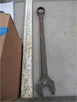 WRIGHT OPEN/BOX END WRENCH 1 3/4"