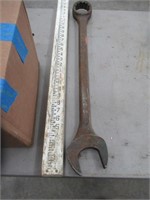WRIGHT OPEN/BOX END WRENCH 2 3/8"