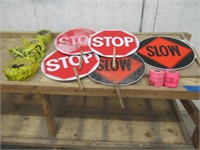 TRAFFIC SIGNS & CAUTION TAPE