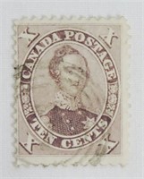 1859 HRH Prince Albert .10c Stamp - Canada