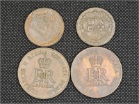 Royal Visit & Coronation Copper Coins
