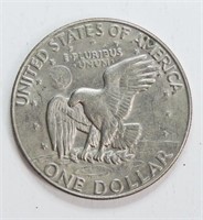 1974 Eisenhower USD Silver $1 Coin