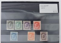 1897 CAD 1/2 /1/2/3/5/8/10c Queen Victoria Stamps