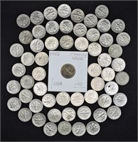 Assorted Dates USD .10c Coin Lot