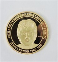 John Lennon Commemerative Medallion