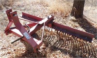 WALLACE 3-PT LANDSCAPE RAKE