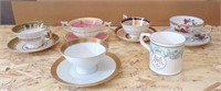 (5) CUPS & SAUCERS & ONE CUP - ENGLAND, GERMANY