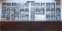 Collection of 34 Old Timers baseball cards