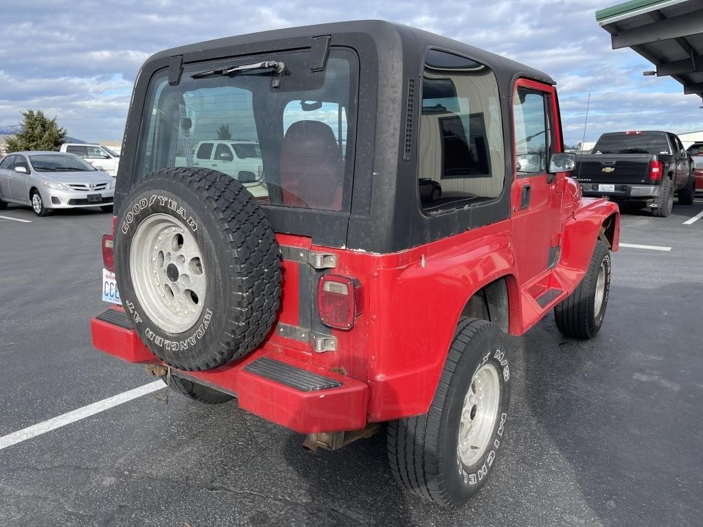 1993 Jeep Wrangler | Post Falls Auto Auction