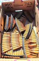 250 Rounds 7.62 Cal Ammo