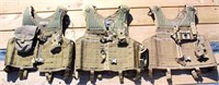 (3) Blackhawk Tactical Vests (front view - size 66)