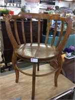Corner chair solid oak
