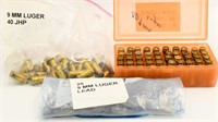 Approx 117 Rounds Of Various 9mm Luger Ammo