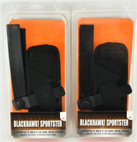 2 NIB Blackhawk Sportster Belt Slide Holsters