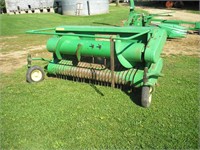 JOHN DEERE GREEN 7' HAY HEAD