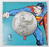 2015 CAD $20 .9999 Silver Superman Coin