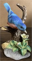 PORCELAIN BLUEBIRD FIGURINE