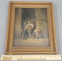 Antique Oil Painting on Tin Workshop