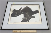 George Braque Numbered Modernist Print
