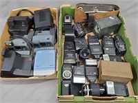 Vintage Camera Equipment Flashes & Lenses