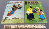 Daffy Duck and Popeye Comic Books