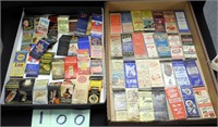 2 Boxes of Old Match Covers C. 1930s-1040s