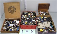 Large Lot of Old Buttons