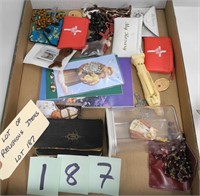Box Lot of Religious Items