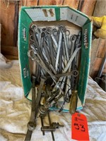 Box Lot Several Closed End Wrenches