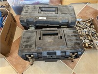 2 Tool boxes with tools