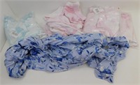 * 5 New Women's Pajama Sets - 4 Shorts, Shirt