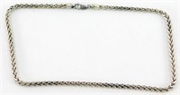 Vintage Sterling Silver Chain - 28.0 grams, 17”