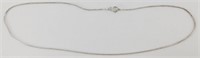 Sterling Silver Chain - 3.32 grams, 16”