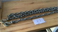 10 Ft 6 In Chain With Hooks On Both Ends