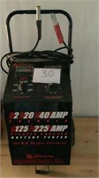 Schumacher 2/20/40 Amp Charger And 125/225/ Amp