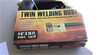 Chicago Electric Twin Welding Hose- 1/4 x 25 Ft