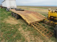 OFF-ROAD 3 Axle Farm Trailer 14' x 8' Deck with 5'